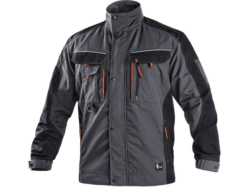 Blúza CXS SIRIUS LUCIUS, pánska, sivo-oranžová